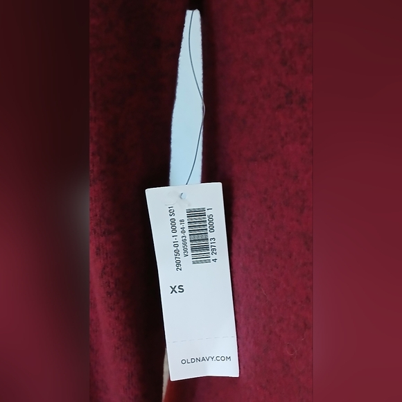 Old Navy Red A-Line Long Sleeve Swing Dress. (Size XS) - Picture 7 of 9